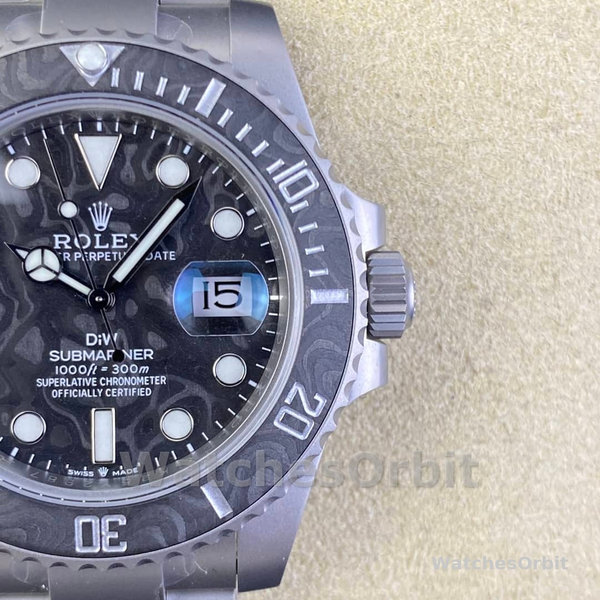 Custom Rolex Submariner Carbon Fiber