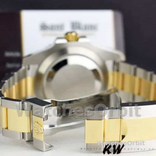 Replica Rolex Submariner Date 116613LB Two Tone Blue Dial 40mm Mens Watch