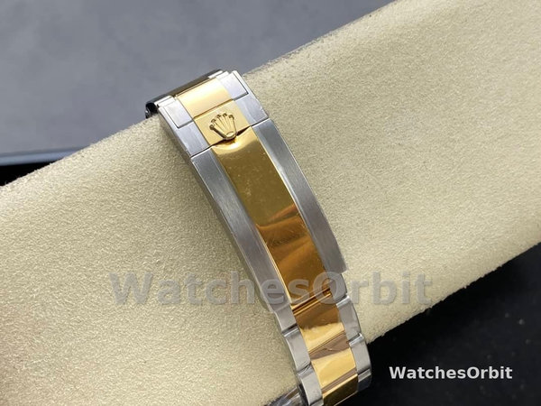 Replica Rolex Submariner Date 116613LB Two Tone Blue Dial 40mm Mens Watch