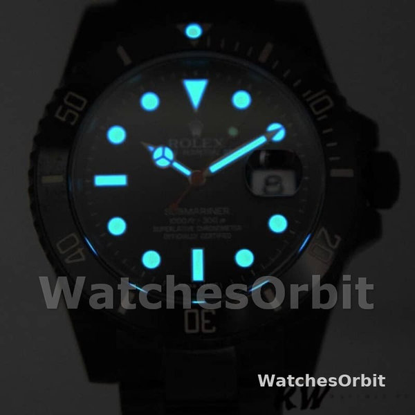 Rolex Submariner 116610 Black Dial 40mm Mens Replica Watch