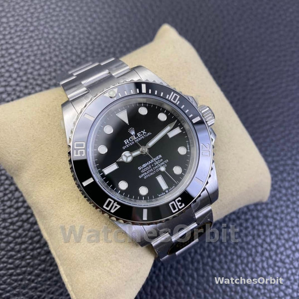 Rolex Submariner 124060 Oyster Stainless Steel Black Dial 41mm Mens Replica Watch