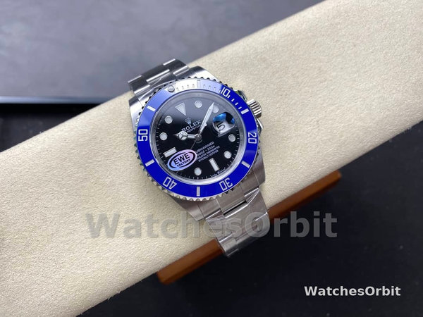 Rolex Submariner 126610 Blue Bezel Black Dial 41mm Mens Replica Watch