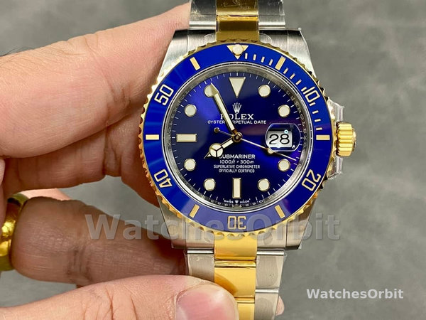 Rolex Submariner 126613LB Blue Dial Blue Bezel 41mm Mens Replica Watch