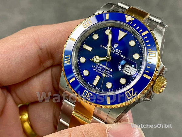 Rolex Submariner 126613LB Blue Dial Blue Bezel 41mm Mens Replica Watch