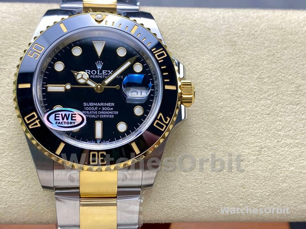 Rolex Submariner 126613LN 0002 Black Dial Black Bezel 41mm Mens Replica Watch