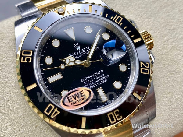 Rolex Submariner 126613LN 0002 Black Dial Black Bezel 41mm Mens Replica Watch