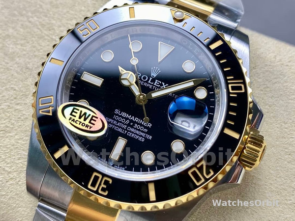 Rolex Submariner 126613LN 0002 Black Dial Black Bezel 41mm Mens Replica Watch