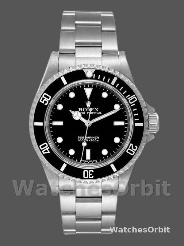 Rolex Submariner 14060 Stainless steel case Black Dial 40mm Mens Replica Watch