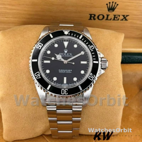 Rolex Submariner 14060 Stainless steel case Black Dial 40mm Mens Replica Watch