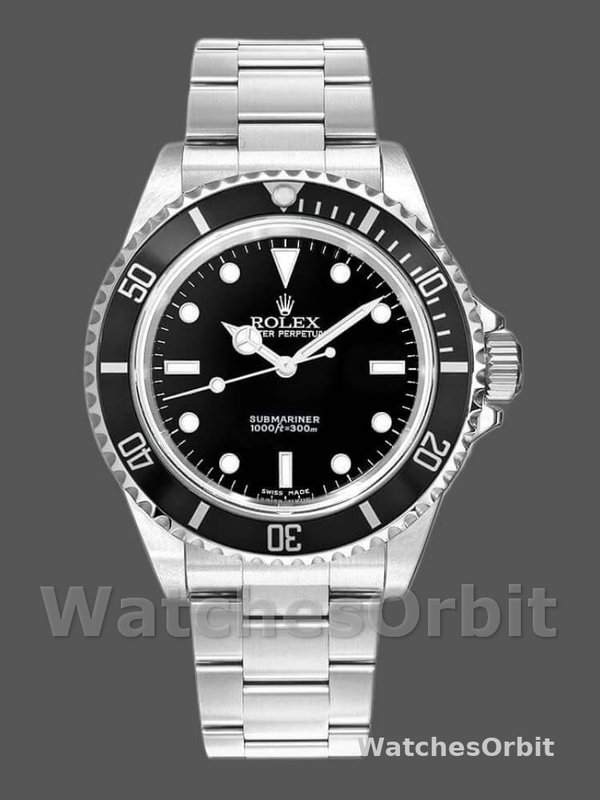 Rolex Submariner 14060M Black Dial Stainless Steel Case 40MM Mens Replica Watch