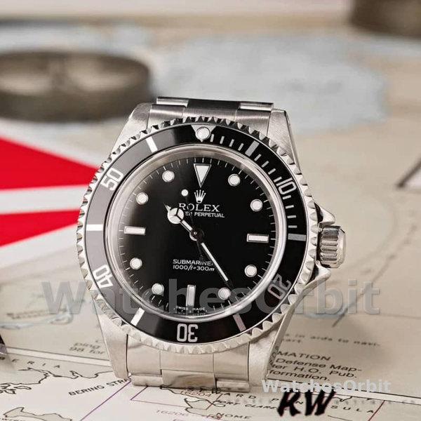 Rolex Submariner 14060M Black Dial Stainless Steel Case 40MM Mens Replica Watch