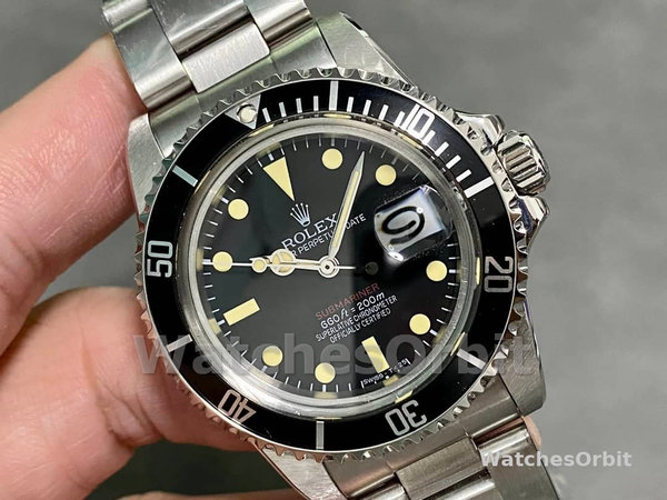 Rolex Submariner 1680 Stainless Steel Case Black Dial 40mm Mens Replica Watch