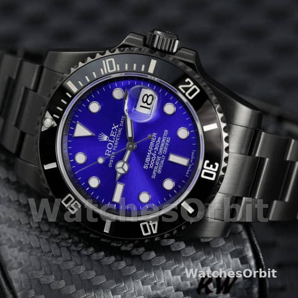 Rolex Submariner Date 116610LN Blue Dial Black PVD/DLC Stainless Steel 40MM Mens Replica Watch
