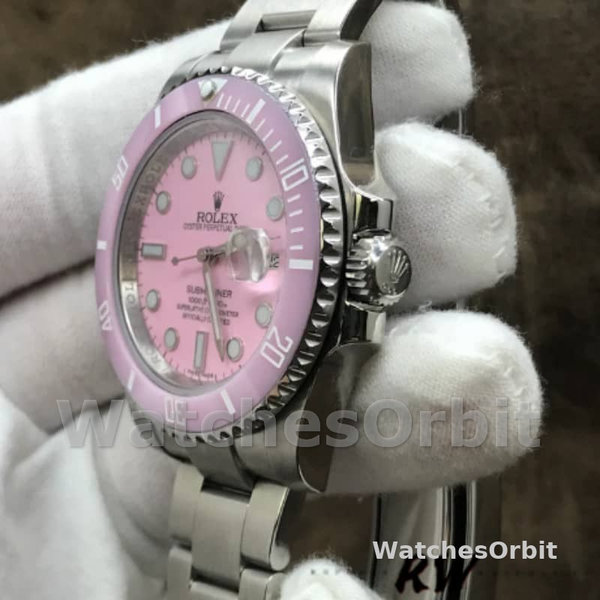 Rolex Submariner Date 116610LN Stainless Steel Oyster 40MM Pink Dial Mens Replica Watch