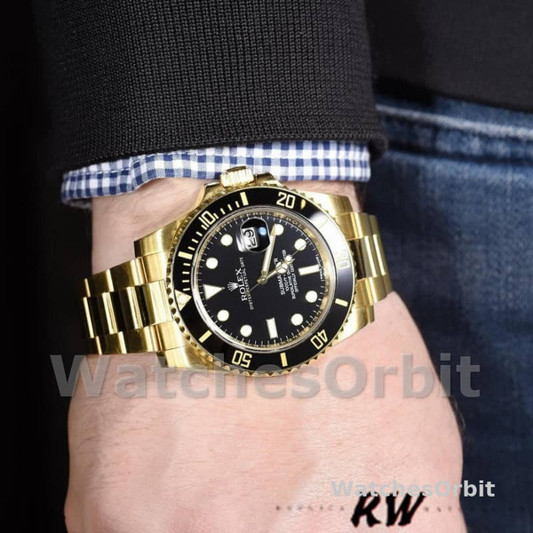 Rolex Submariner Date 116618LN Black Dial 40mm Mens Replica Watch