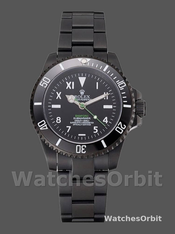 Rolex Submariner PR16233BBL Black Dial Automatic 41mm Mens Replica Watch