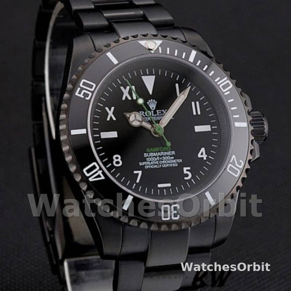 Rolex Submariner PR16233BBL Black Dial Automatic 41mm Mens Replica Watch