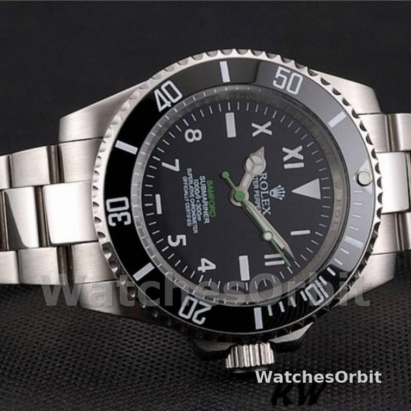 Rolex Submariner PR16233NBB Black Dial 41mm Mens Replica Watch