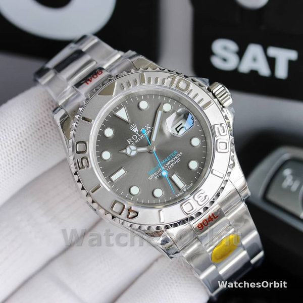 Rolex Yacht-Master 116622 Stainless Steel Grey Dial 40mm Mens Replica Watch