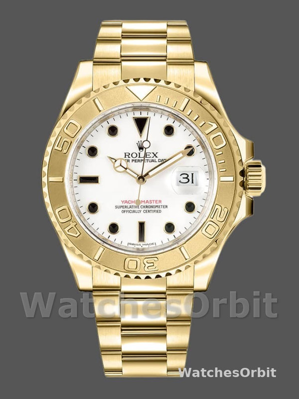 Rolex Yacht-Master 16628 White Dial 40mm Mens replica Watch
