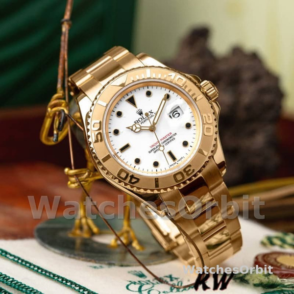 Rolex Yacht-Master 16628 White Dial 40mm Mens replica Watch