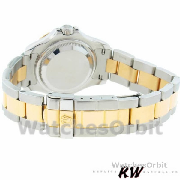 Rolex Yacht-Master 169623 Steel Yellow Gold Champagne Dial 29MM Lady Replica Watch