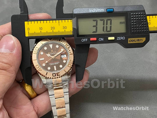 Rolex Yacht-Master 268621 Everose Bezel Chocolate Dial 37mm Unisex Replica Watch
