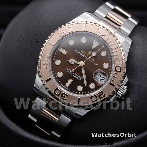 Rolex Yacht-Master 268621 Everose Bezel Chocolate Dial 37mm Unisex Replica Watch