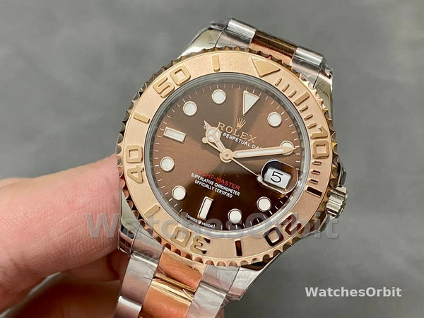 Rolex Yacht-Master 268621 Everose Bezel Chocolate Dial 37mm Unisex Replica Watch