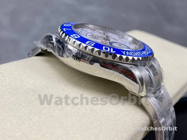 Rolex Yacht-Master II 116680 White Square Dial 44mm Mens Replica Watch