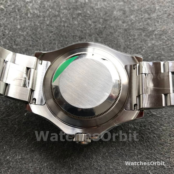 Rolex Yachtmaster 168622 Platinum Stainless Steel Silver Dial 35mm Unisex Replica Watch