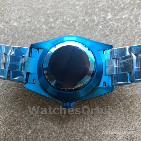 Rolex DiW Sky Dweller 326934 BLUE DLC 40MM Men's Watch